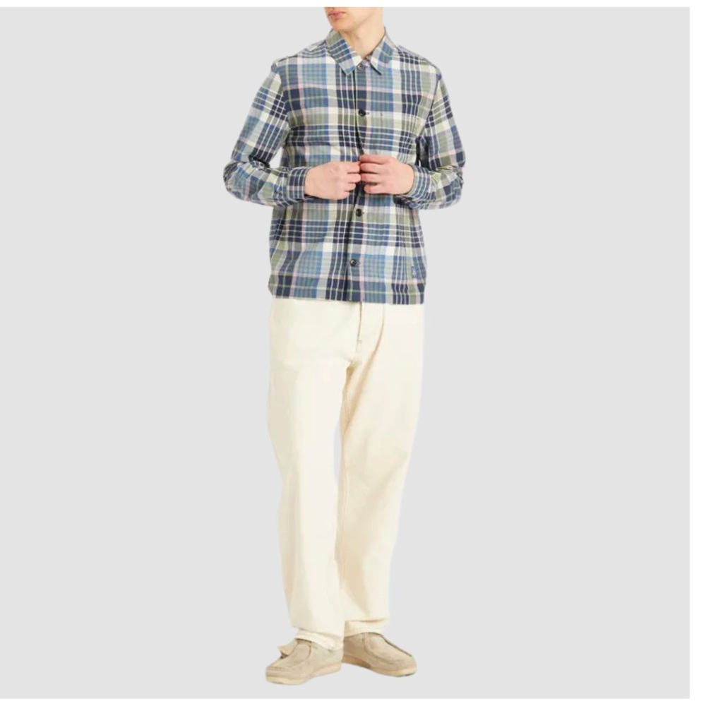 Paul Smith Collared Plaid Button Down Long Sleeve… - image 3